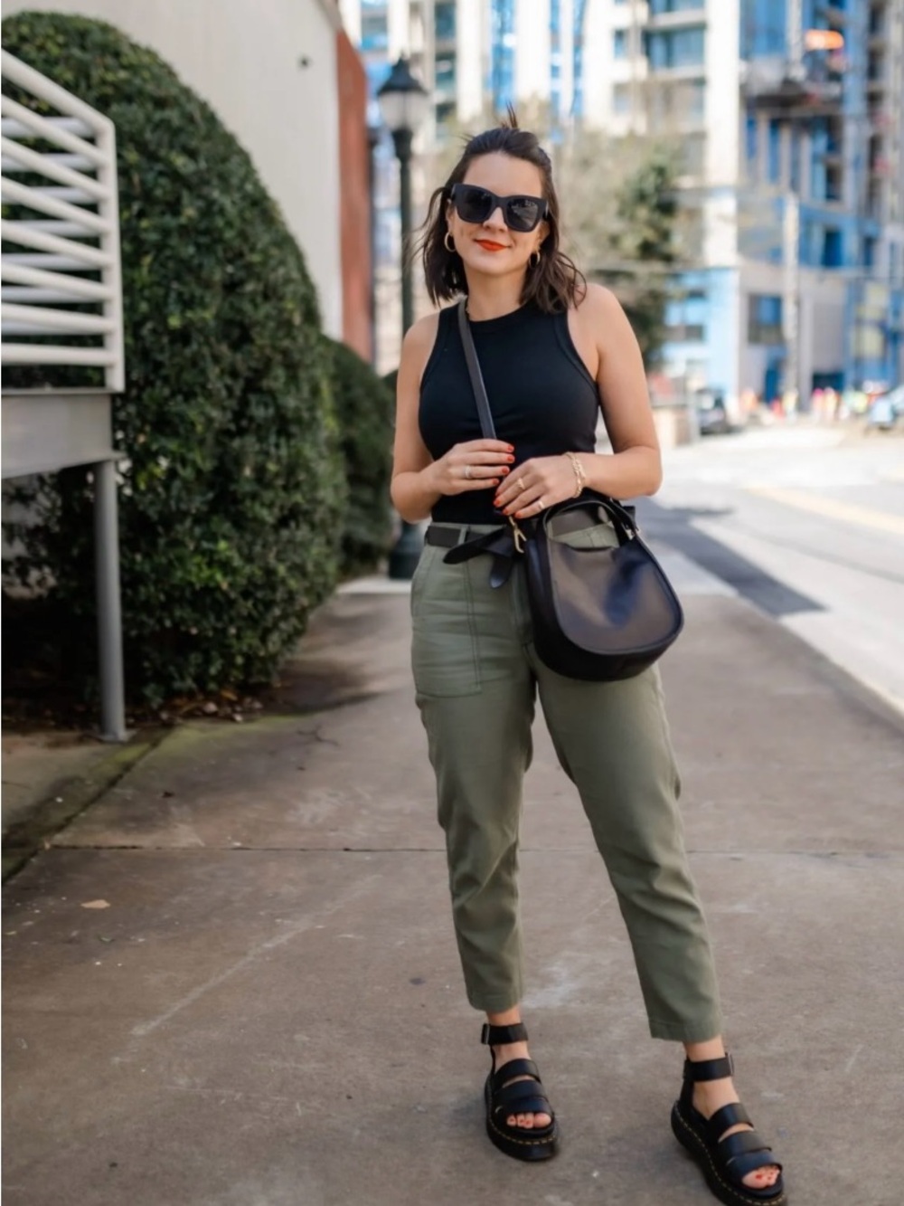 Madewell Olive Green Utility Jeans